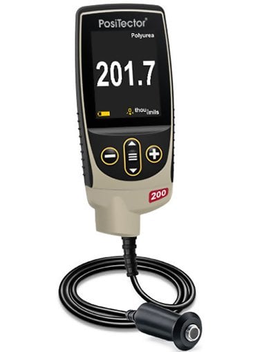 DeFelsko 200D1 Positector 200 D1 Standard Ultrasonic Coating Thickness Gage